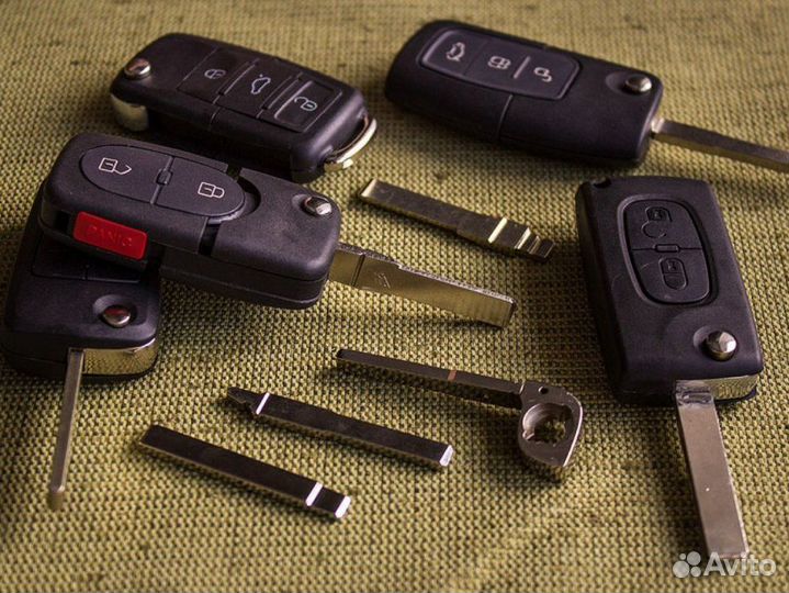 Изготовление автомобильных ключей с чипом