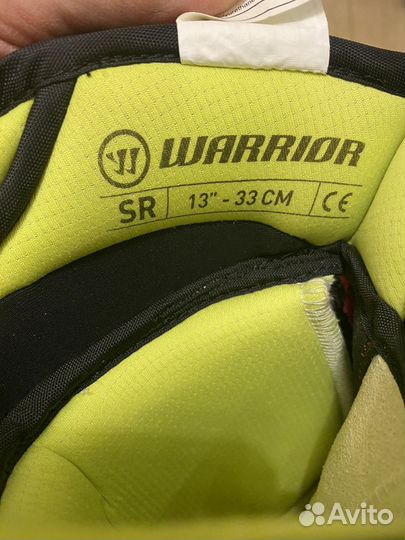 Перчатки хоккейные warrior alpha dx pro sr 13