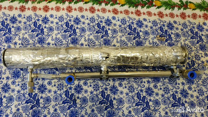 Узел отбора для получения чистого спирта 96 об