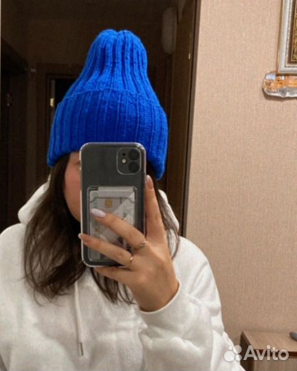 Шапка женская вязаная