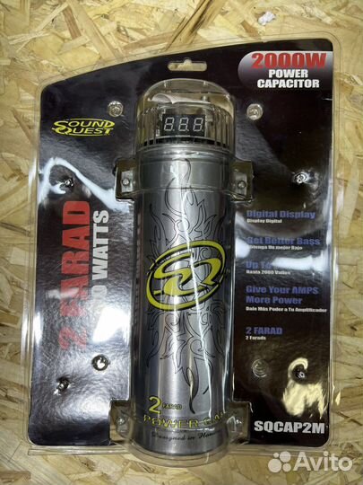 Конденсатор 2 farad