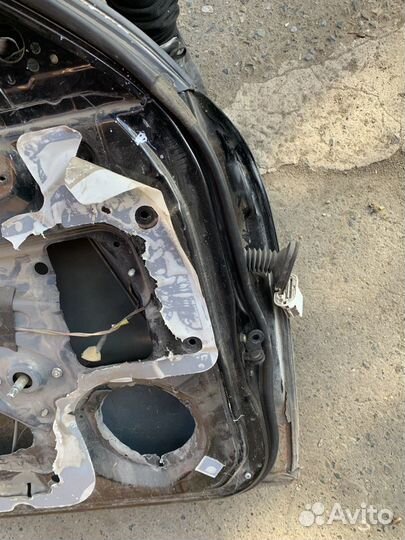 Дверь передняя левая шевроле ланос
