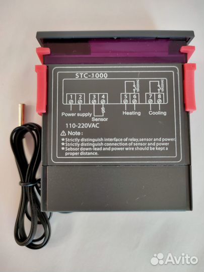 Терморегулятор, контроллер температуры STC 1000