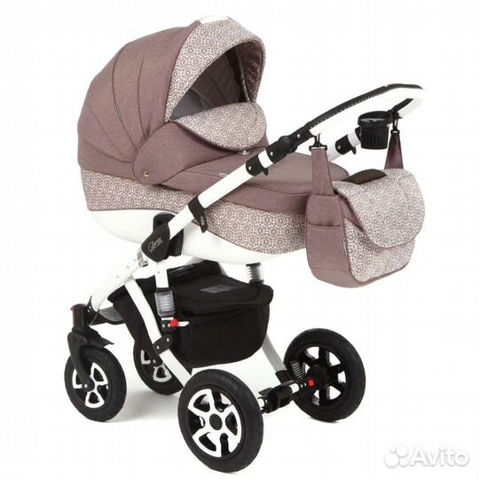 Коляска 3в1 Adamex Gloria 265W