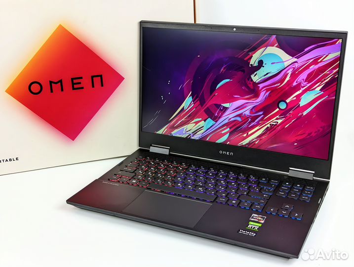 Игровой HP Omen RTX 3070/R7 5800H/16Gb/512Gb/144Hz