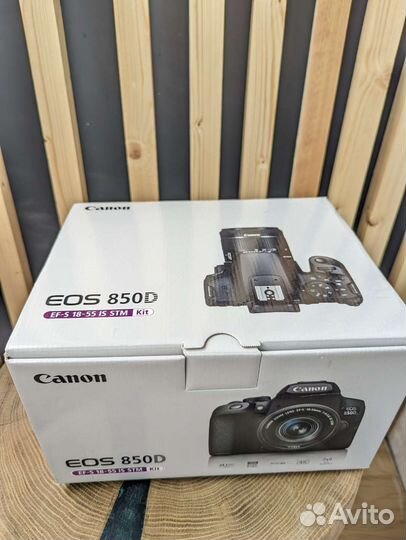 Новый Canon EOS 850D + 18-55 IS STM