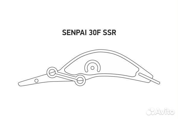 Воблер LureMax senpai 30F SSR-111 1,8г