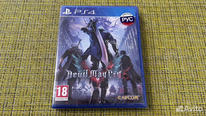 Devil may cry 5 ps4 новый диск