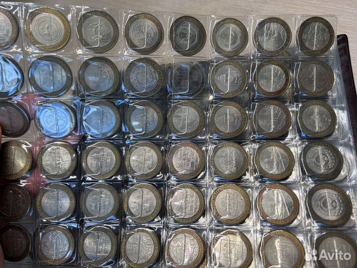 Юбилейные монеты РФ биметалл 10 рублей