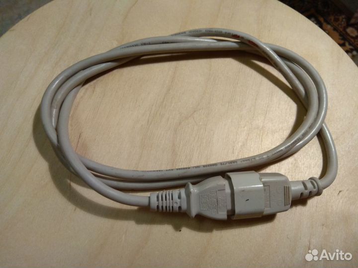Кабель питания для ибп б/у