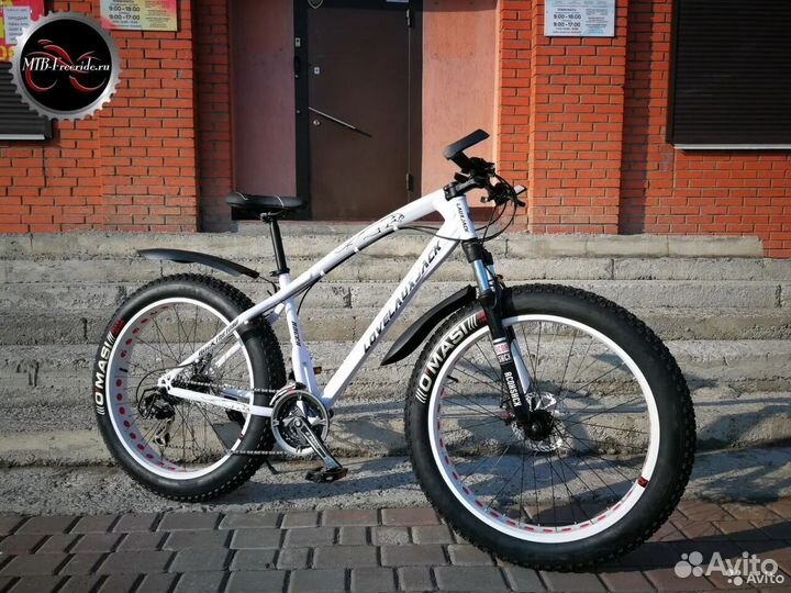 Fatbike красный новый