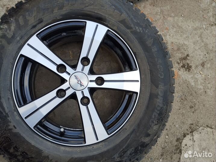 Комплект колес на chevrolet niva