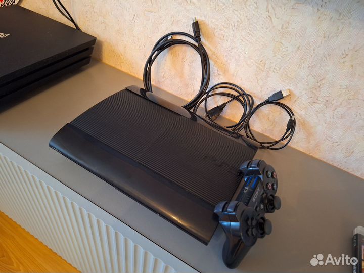 Игровая приставка ps3 super slim 160gb
