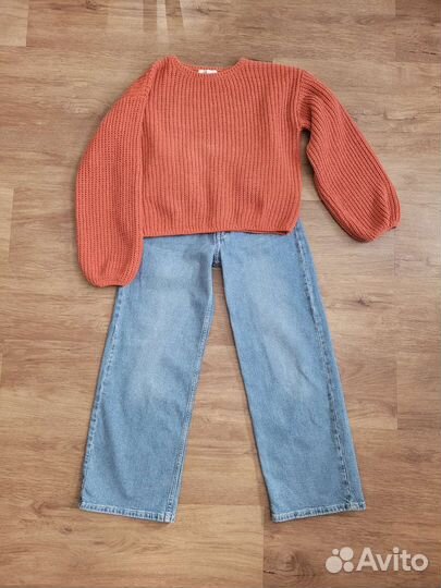 Пакет вещей на девочку Осень H&M рост 140