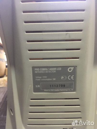 Детектор банкнот pro Cobra 1400IR LCD