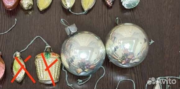 Елочные игрушки СССР