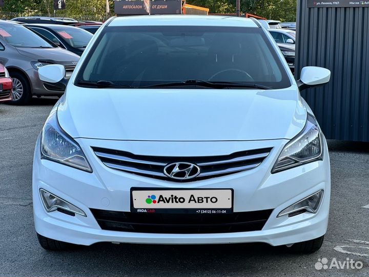 Hyundai Solaris 1.4 AT, 2016, 147 791 км