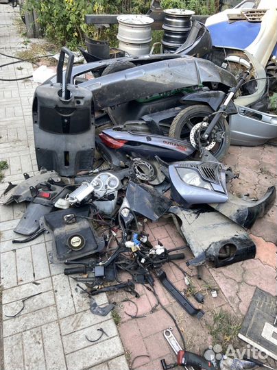 Скутер Стеллс Аутлендер крыло