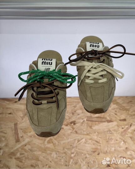 Мюли Miu Miu x New Balance