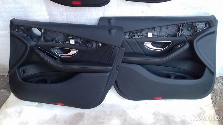 Обшивки дверей Мерседес W205, 205