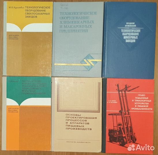 Технологическое оборудовани заводов Пищепром СССР