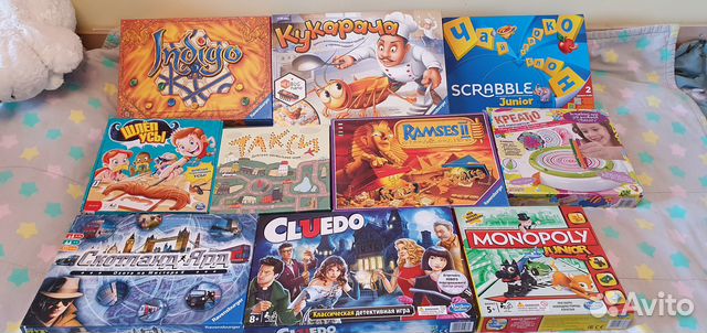 Настольные игры для детей