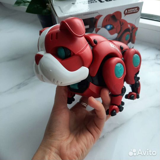 Бульдог собака-робот