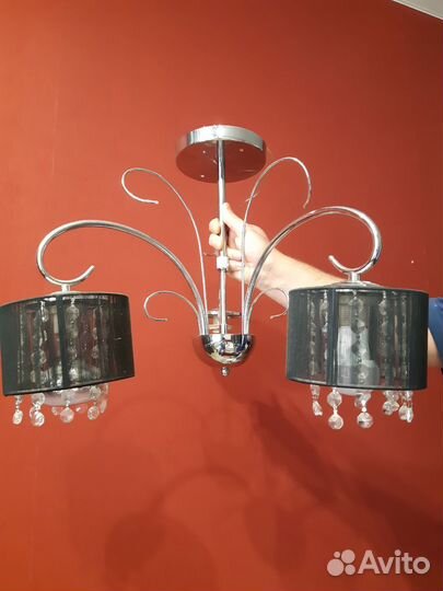 Люстра потолочная и бра