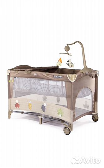 Детская кроватка манеж