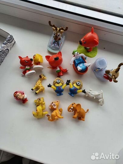 Игрушки из киндер сюрприз