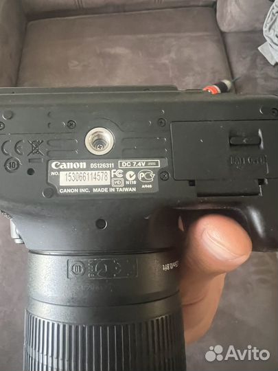 Зеркальный фотоаппарат canon 600d