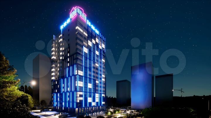 1-к. квартира, 34 м², 5/18 эт.