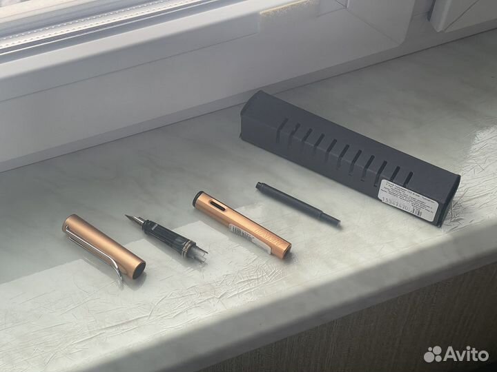 Перьвевая ручка lamy al-star