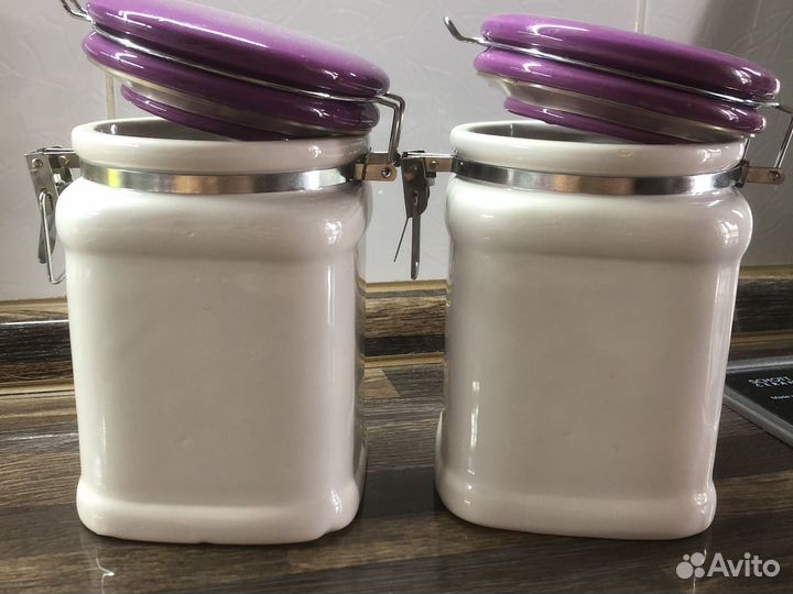 Банки керамические для сыпучих продуктов