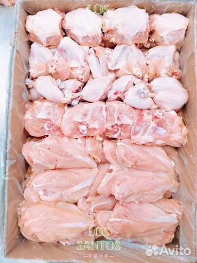 Мясо, Набор куриный, Тушка цб, Филе, Голень, Бедро