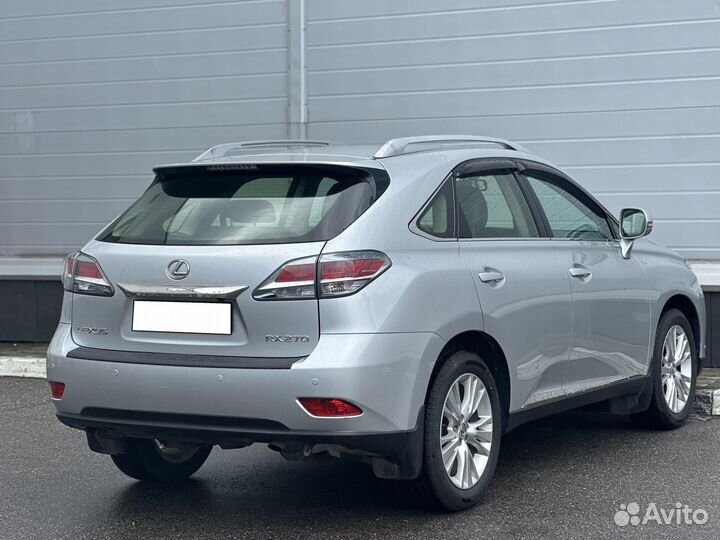 Lexus RX 2.7 AT, 2012, 62 506 км