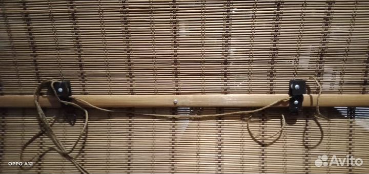 Бамбуковые рулонные шторы