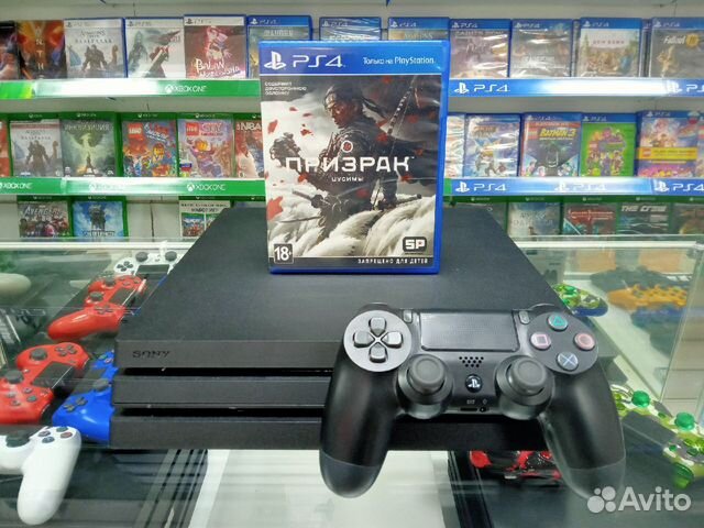 Sony PlayStation 4 Pro + Призрак Цусимы