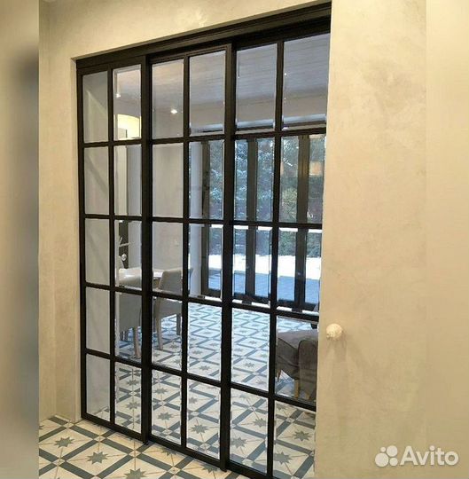 Каскадные межкомнатные раздвижные перегородки