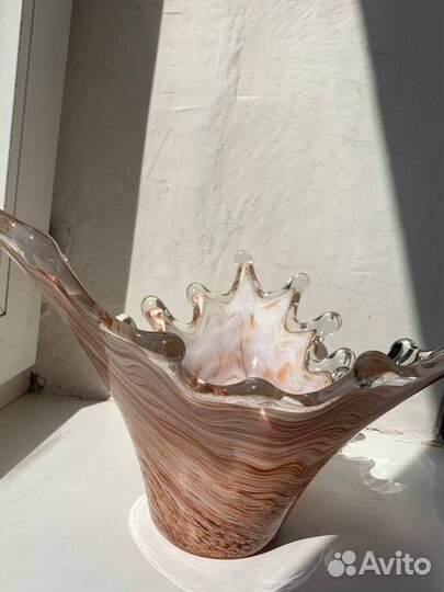 Ваза стеклянная