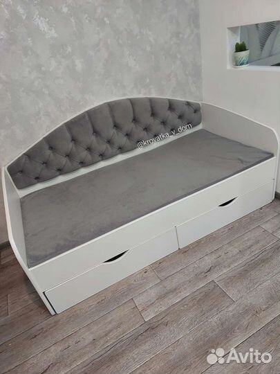 Детская кровать мягкая С