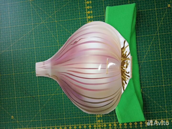 Маска снежинка, свекла, чеснок