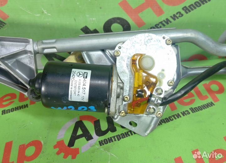 Мотор стеклоочистителя mercedes C-class W203