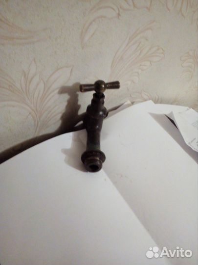 Кран водопроводный ретро старина