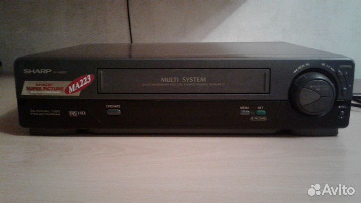 Видеомагнитофон sharp