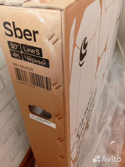 Телевизор Sber SDX-50U4125, 50