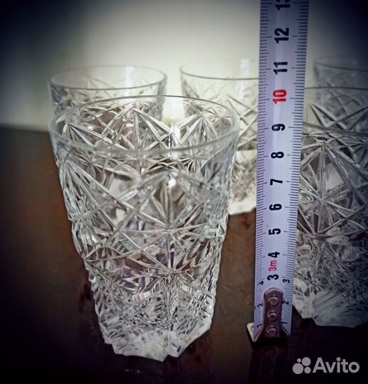 Набор хрустальных стаканов