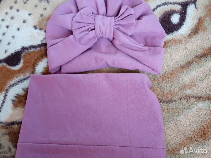 Комплект, чалма и снуд