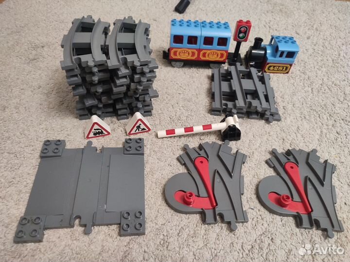 Lego duplo железная дорога