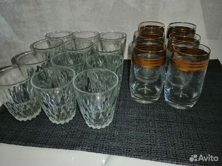 Рюмки, стопки, фужеры